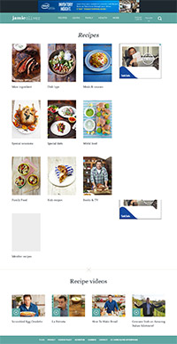 Recipes from Jamie Oliver