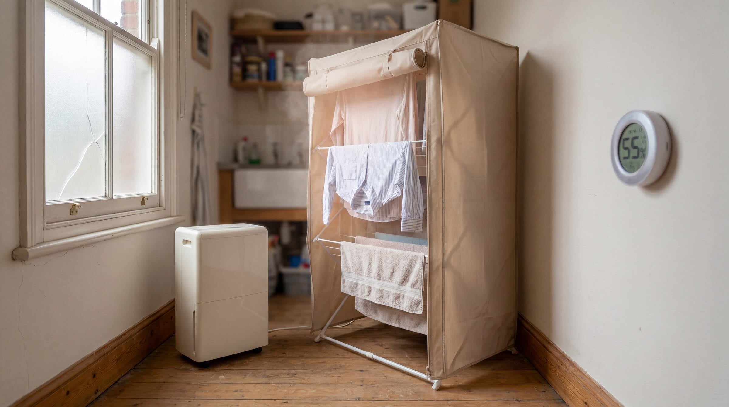 Winter Laundry Setup for Small UK Homes